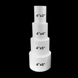 Dummy Round SET - 4 Inch Thick by 3x4x5x6 (SET of 4)