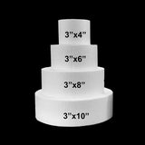 Dummy Round SET- 3 Inch Thick by 4,6,8,10 (SET of 4)
