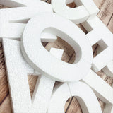 6" Smooth Foam Letters